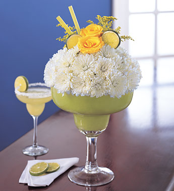 Lime Margarita Bouquet by Rich Mar Florist