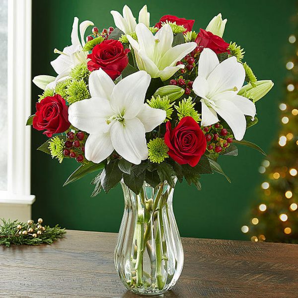 Holiday Celebration Bouquet by Rich Mar Florist