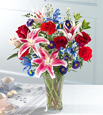 The Stunning Beauty Bouquet by Rich Mar Florist