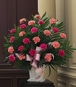 Classic Carnation Mache' by Rich Mar Florist