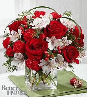Holiday Hopes Bouquet by Rich Mar Florist