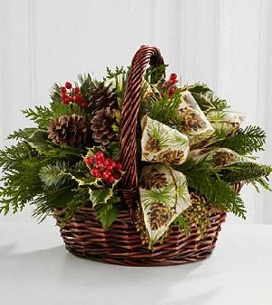 Christmas Coziness Bouquet by Rich Mar Florist